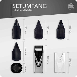 Börner Mandoline V6 ExclusiveLine - Starter Set Börner Kitchentools