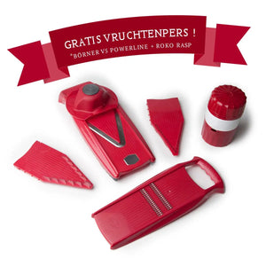 Slice & Juice - Gratis Vruchtenpers Börner Kitchentools
