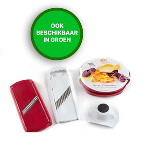 Start2Party! Dunne chips of wafeltjes van groenten... Börner Kitchentools
