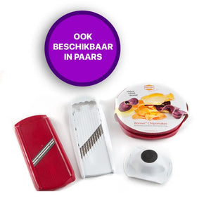Start2Party! Dunne chips of wafeltjes van groenten... Börner Kitchentools